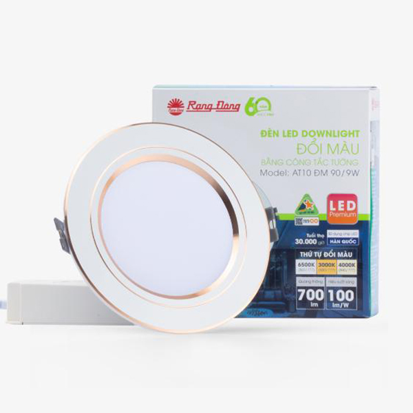 den-led-am-tran-doi-mau-9w-rang-dong-at10dm-90-9w
